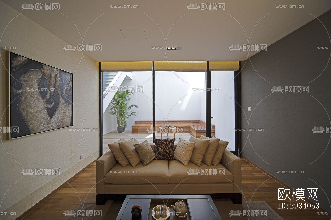 现代别墅效果图下载（渲染图20）