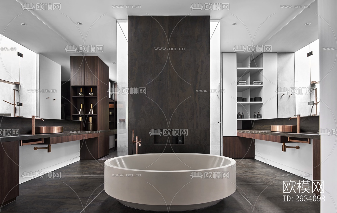 现代别墅效果图下载（渲染图12）