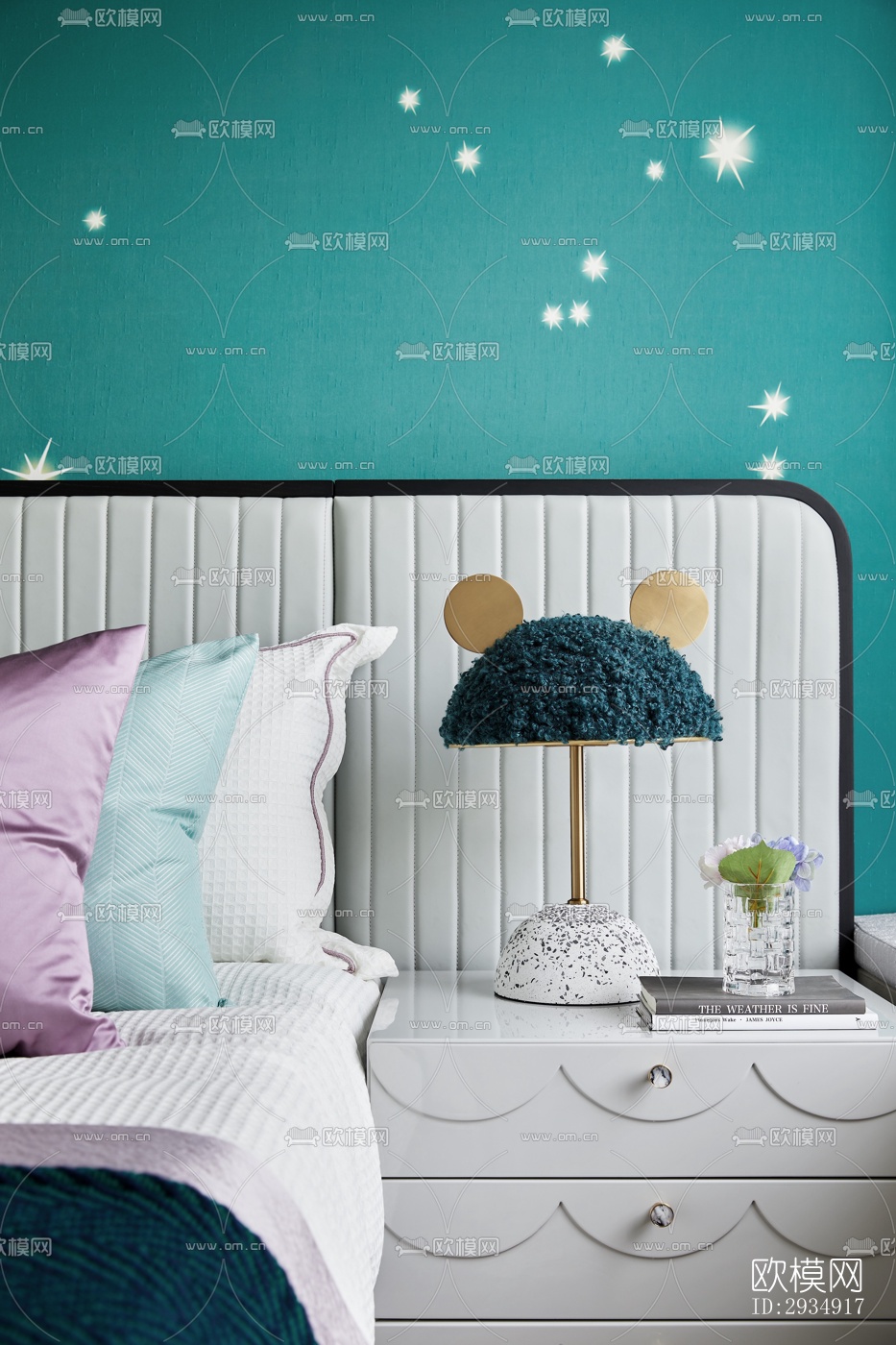 现代平层效果图下载（渲染图18）