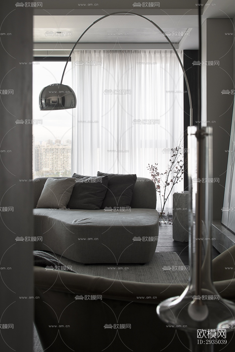 高级灰平层效果图下载（渲染图15）