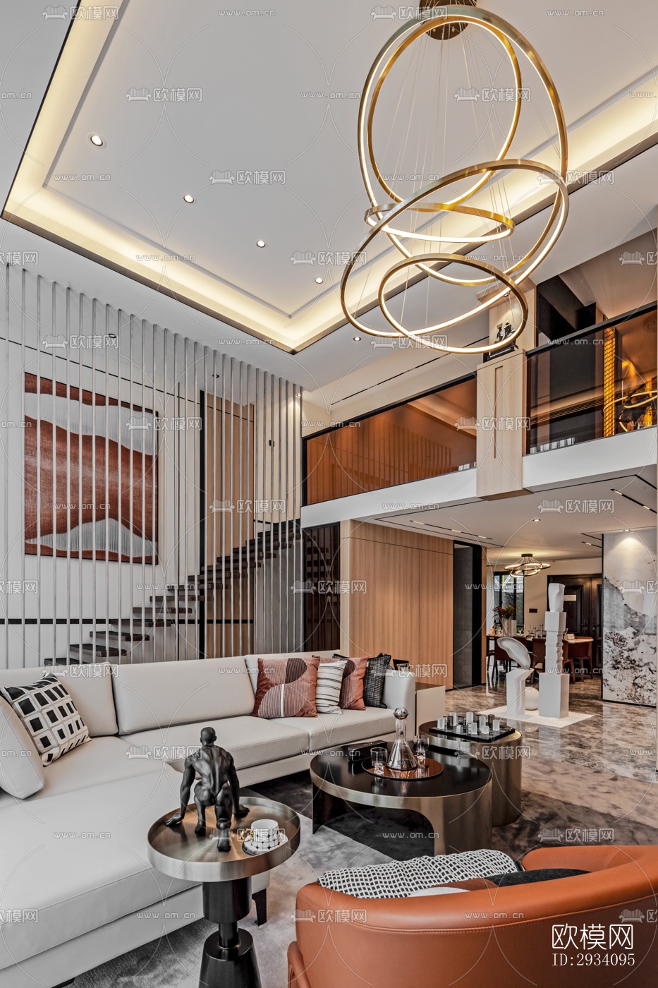 现代别墅效果图下载（渲染图13）