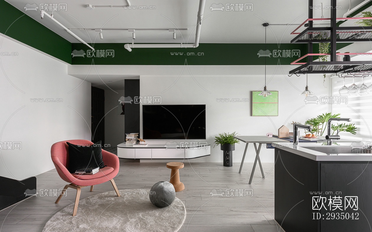 高级灰平层效果图下载（渲染图2）