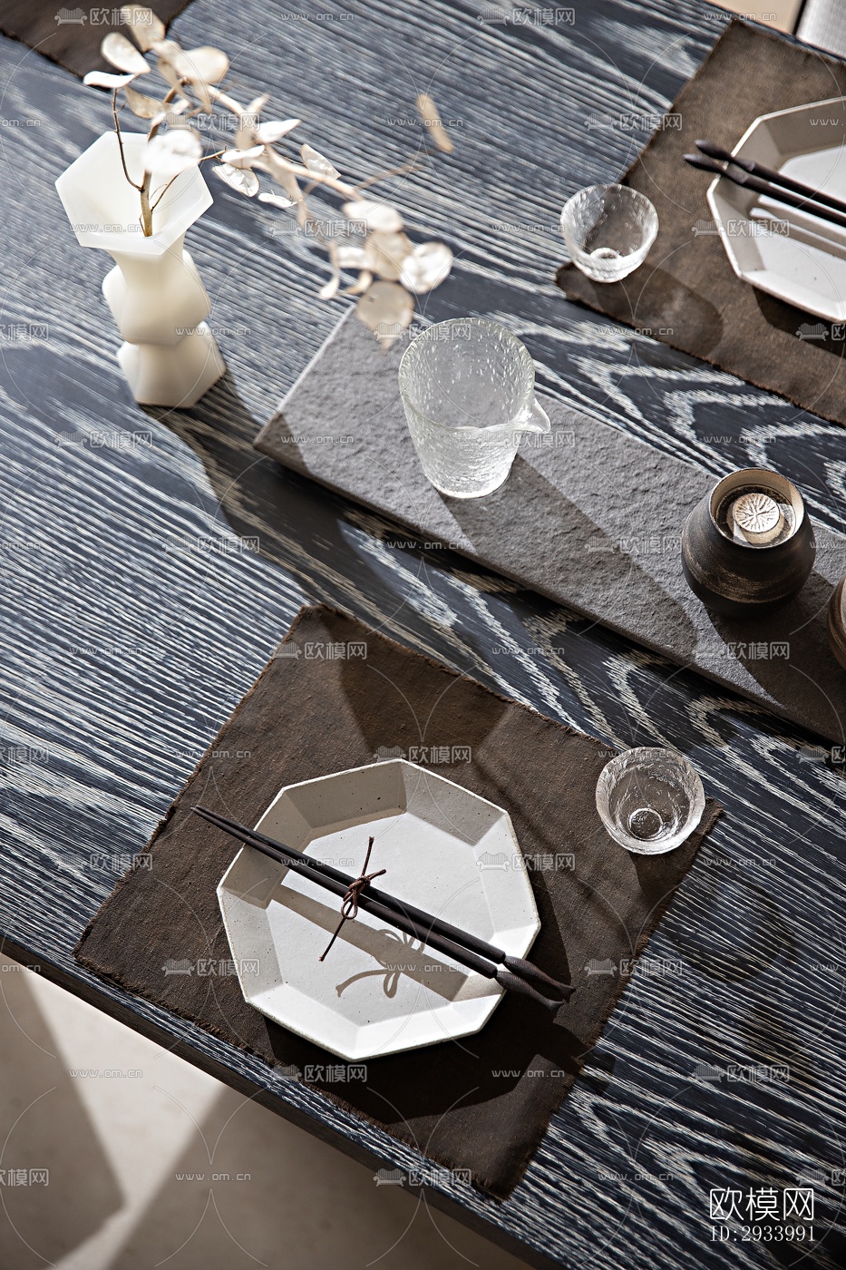 新中式别墅效果图下载（渲染图17）