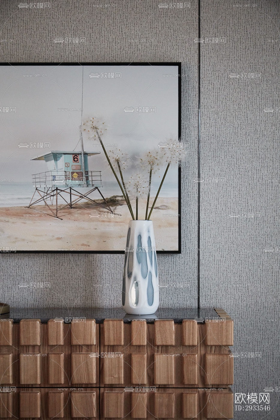 北欧公寓效果图下载（渲染图6）