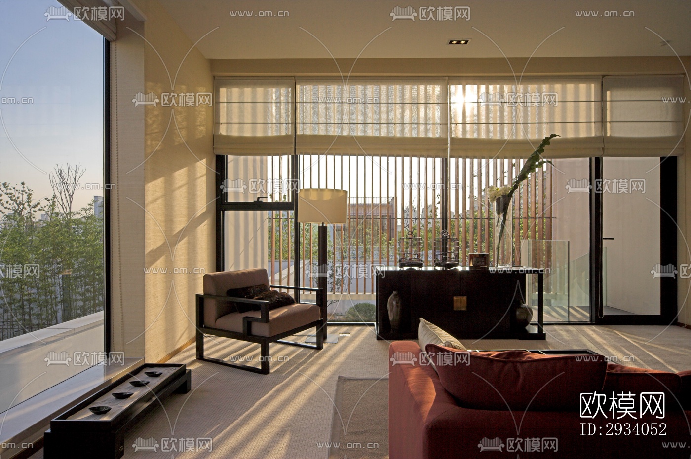 现代别墅效果图下载（渲染图4）