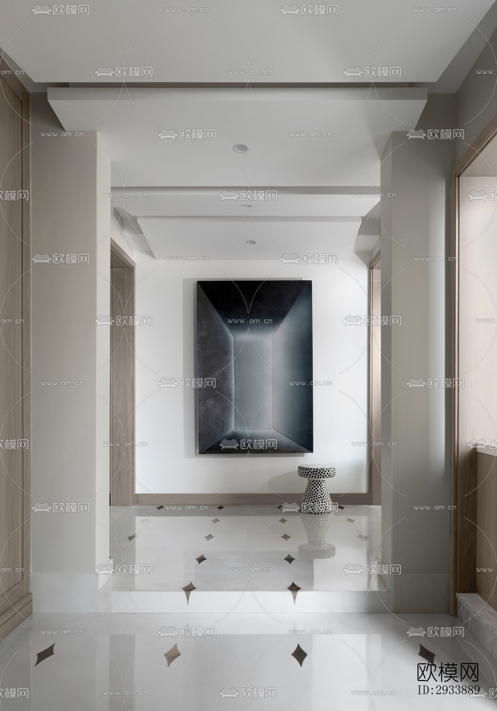 后现代别墅效果图下载（渲染图2）