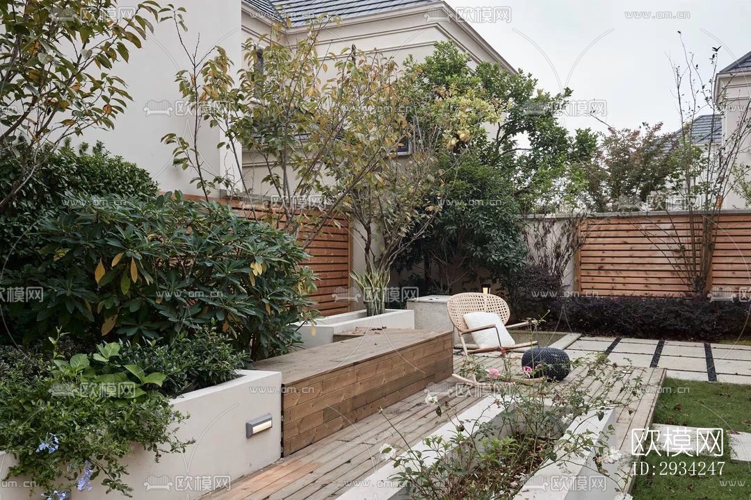 现代复式效果图下载（渲染图11）