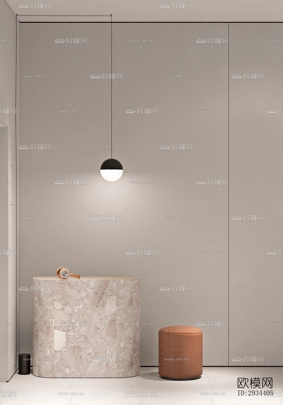 北欧平层效果图下载（渲染图11）