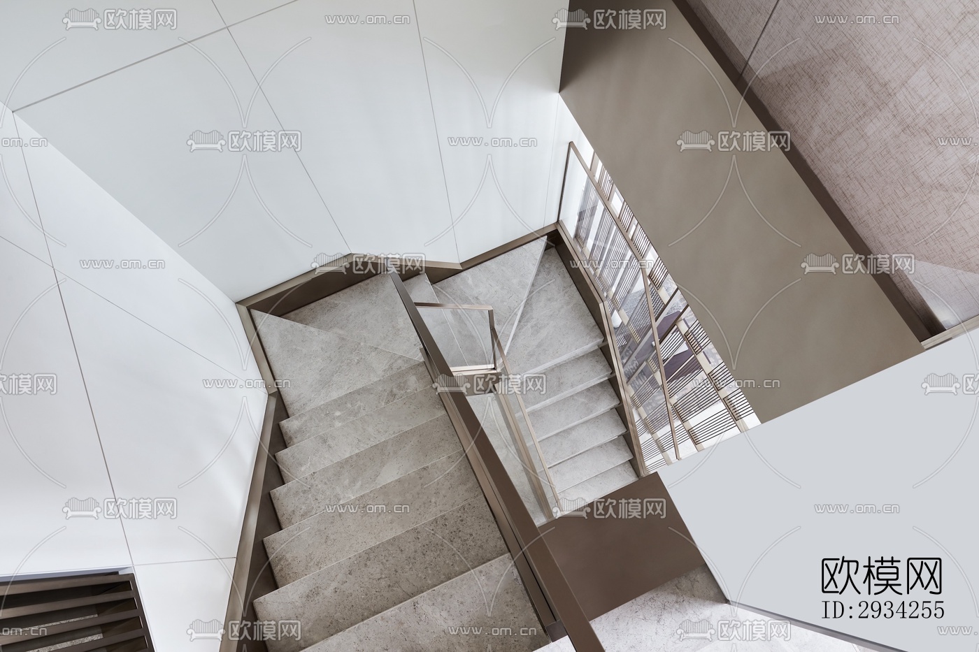 现代复式效果图下载（渲染图18）