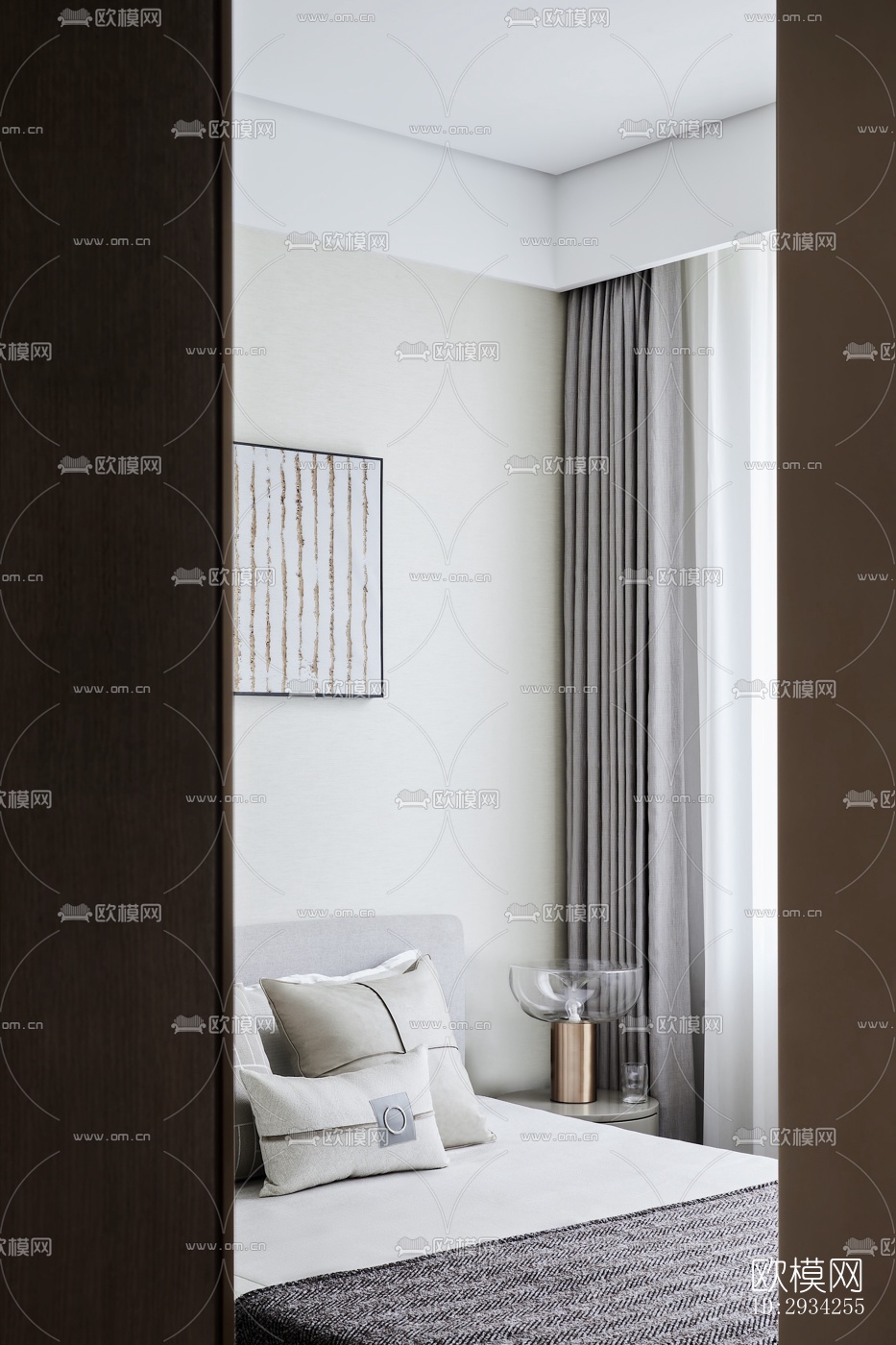 现代复式效果图下载（渲染图14）