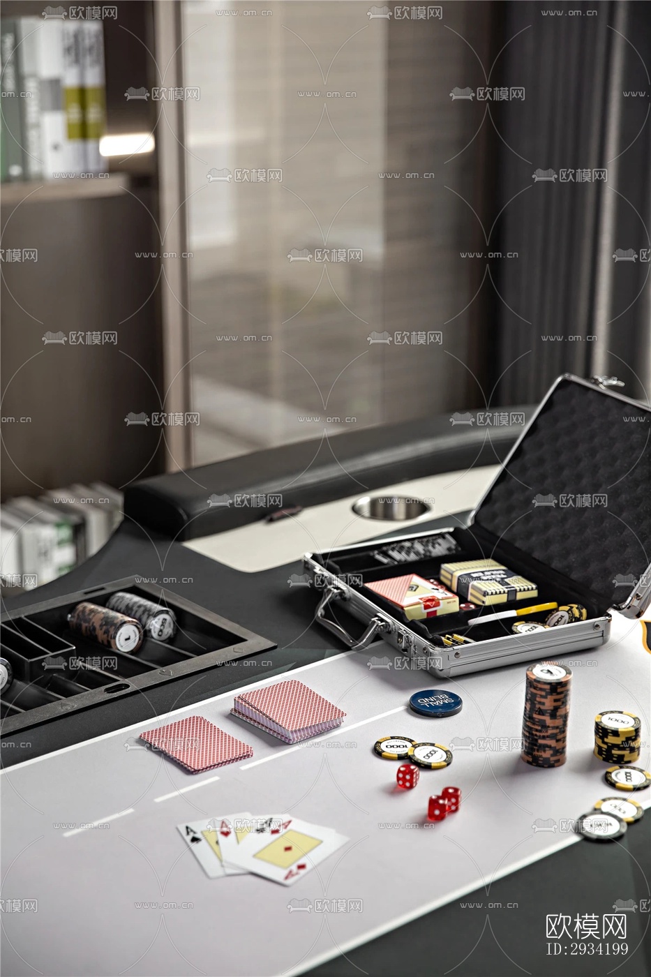 新中式复式效果图下载（渲染图15）