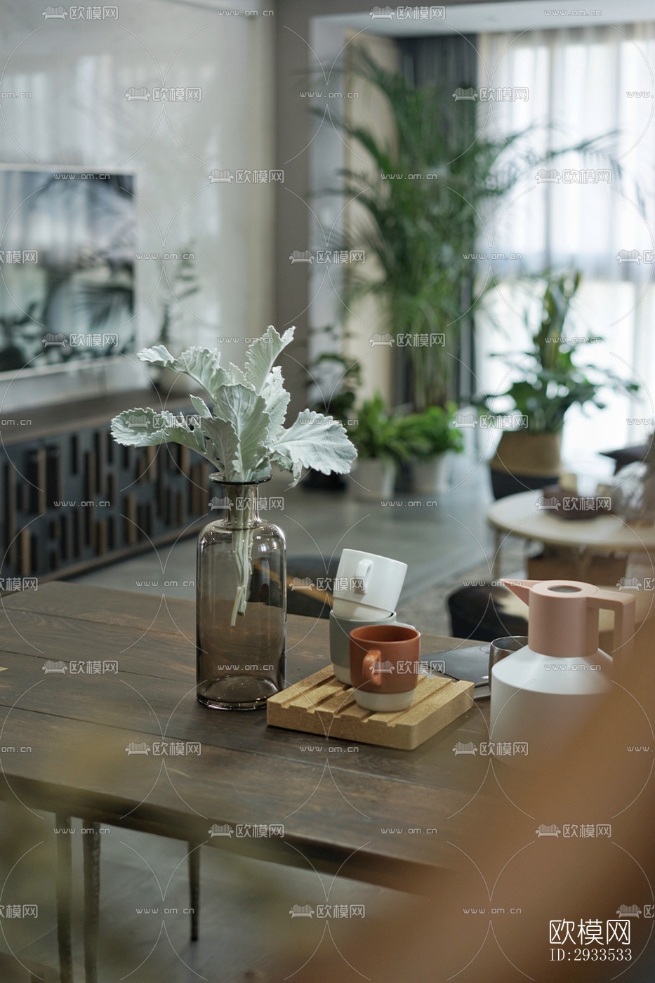 北欧公寓效果图下载（渲染图9）