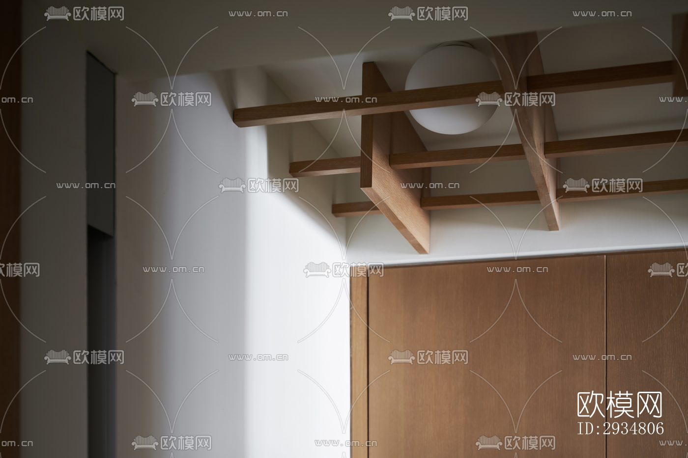 现代平层效果图下载（渲染图12）