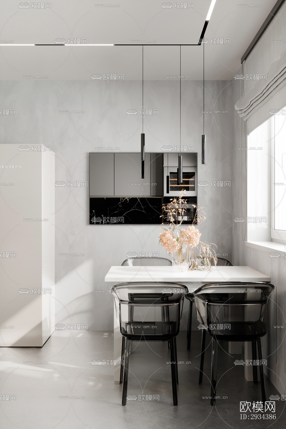 北欧平层效果图下载（渲染图17）