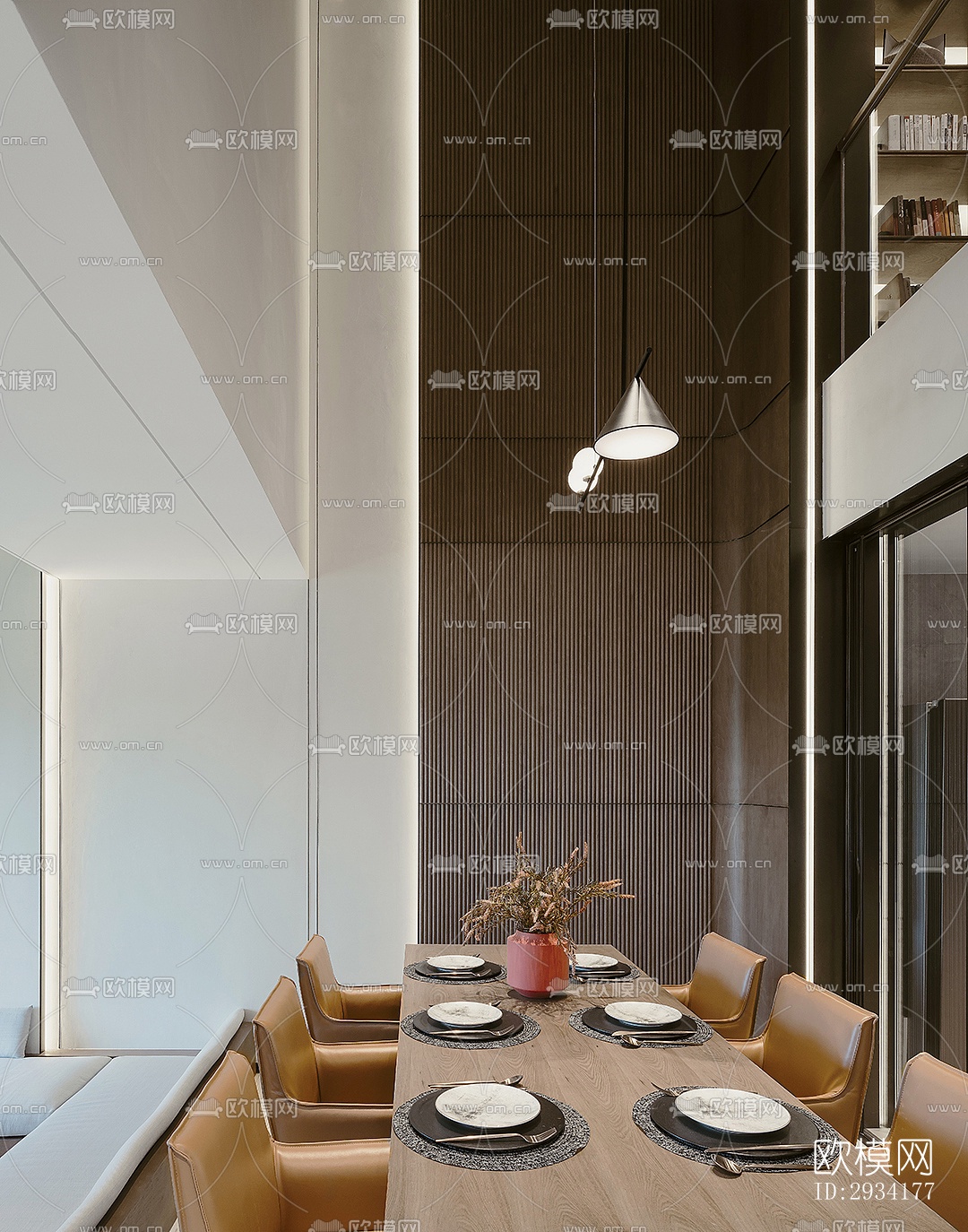 北欧复式效果图下载（渲染图20）