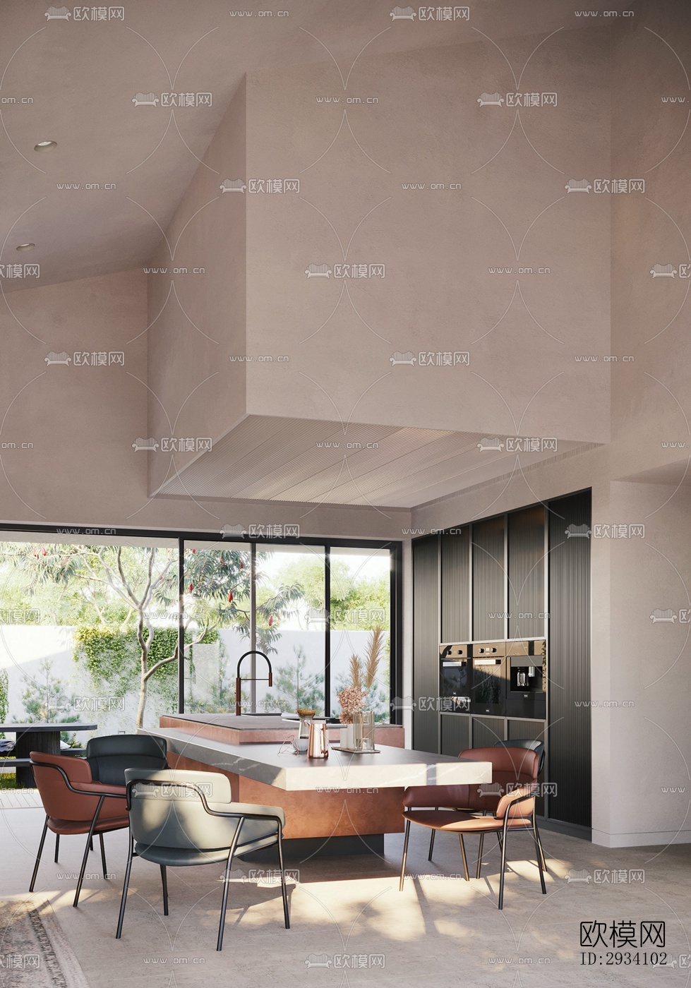 现代别墅效果图下载（渲染图10）