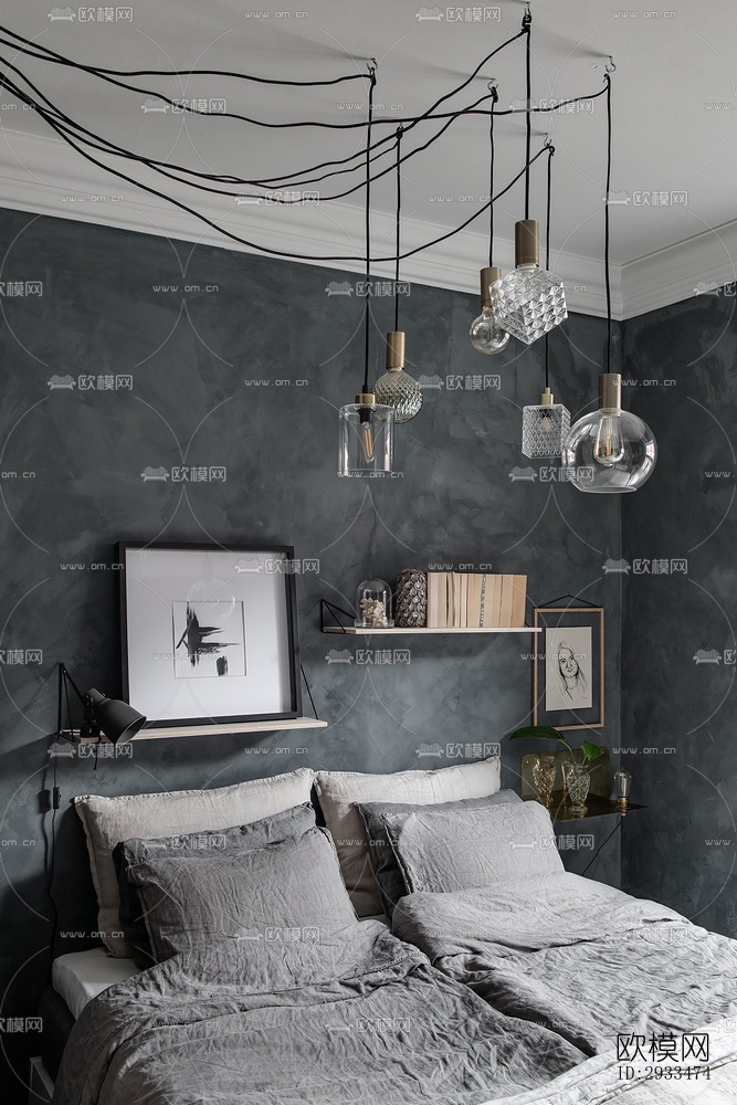 北欧公寓效果图下载（渲染图14）