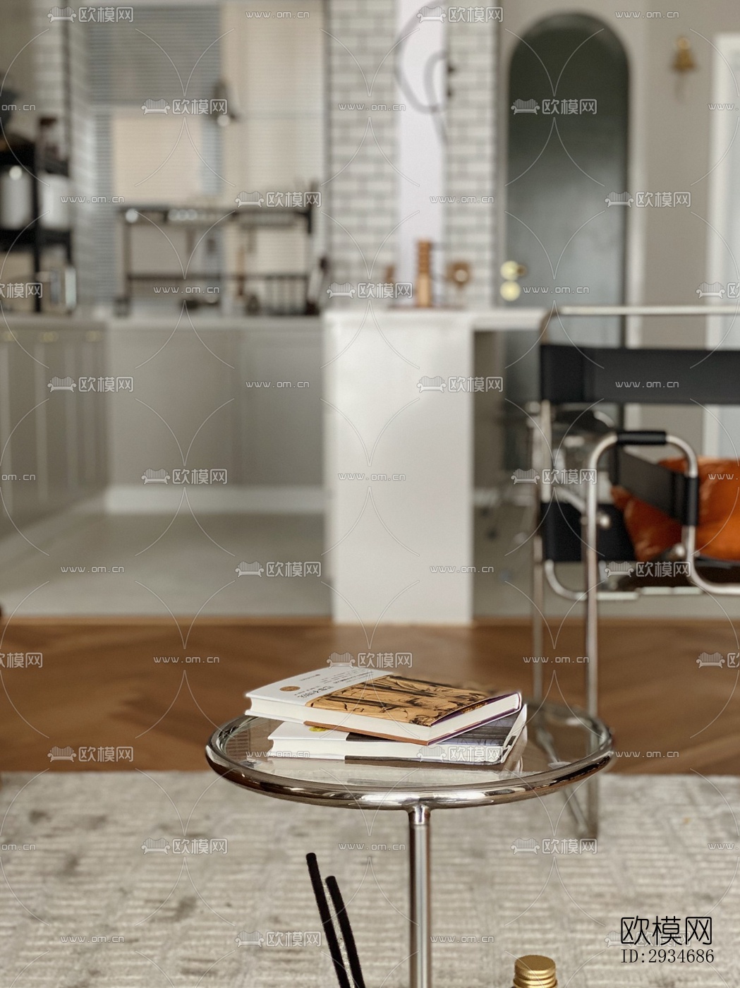 欧式平层效果图下载（渲染图2）