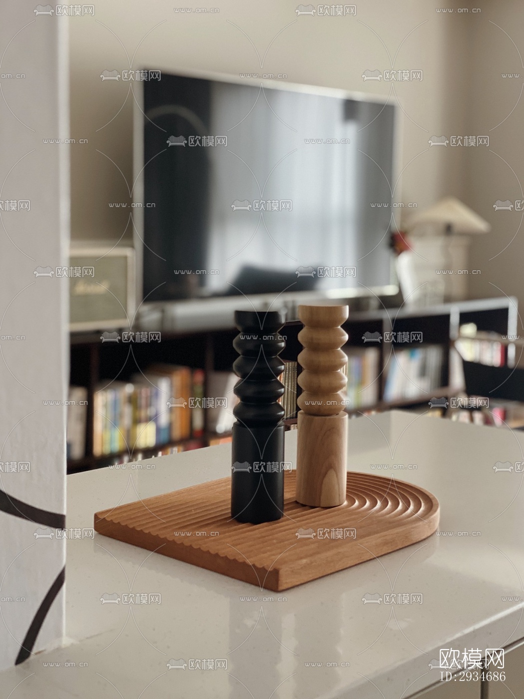 欧式平层效果图下载（渲染图7）