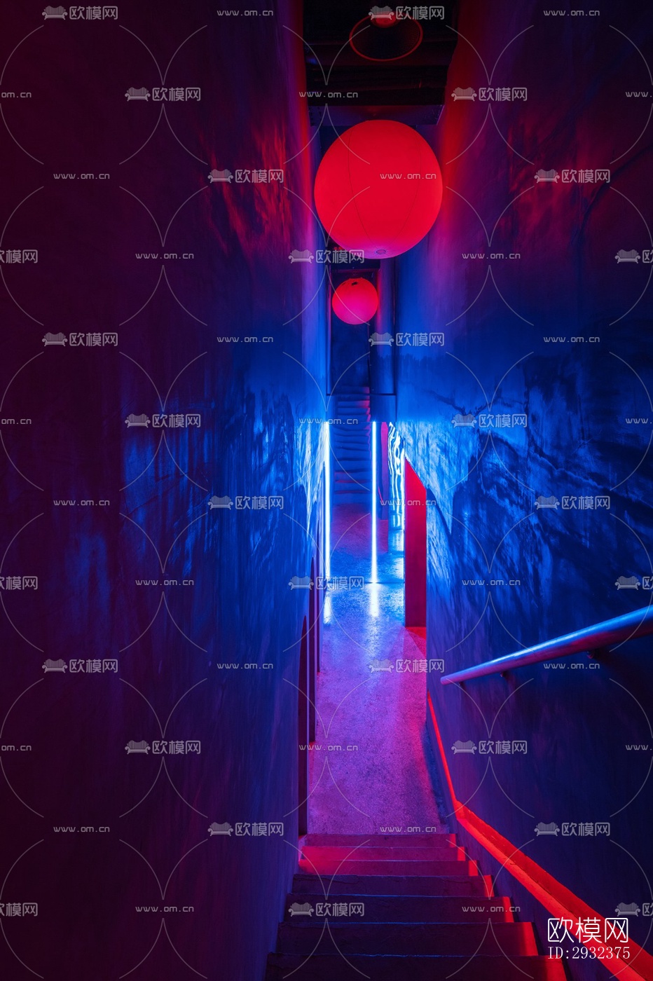 现代酒吧效果图下载（渲染图6）