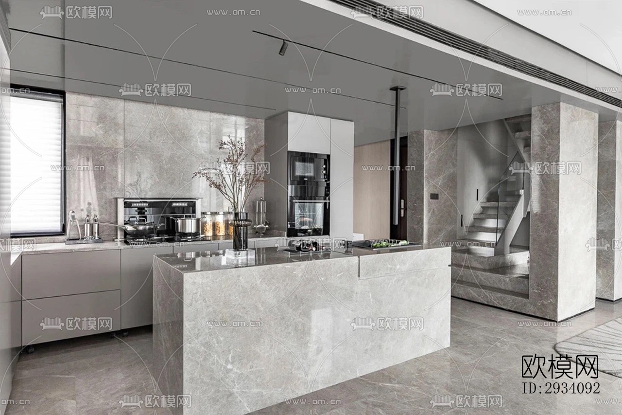 现代别墅效果图下载（渲染图11）