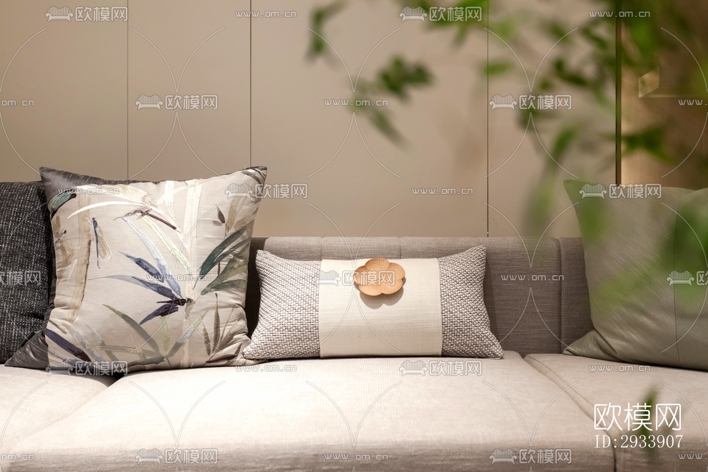 新中式别墅效果图下载（渲染图7）