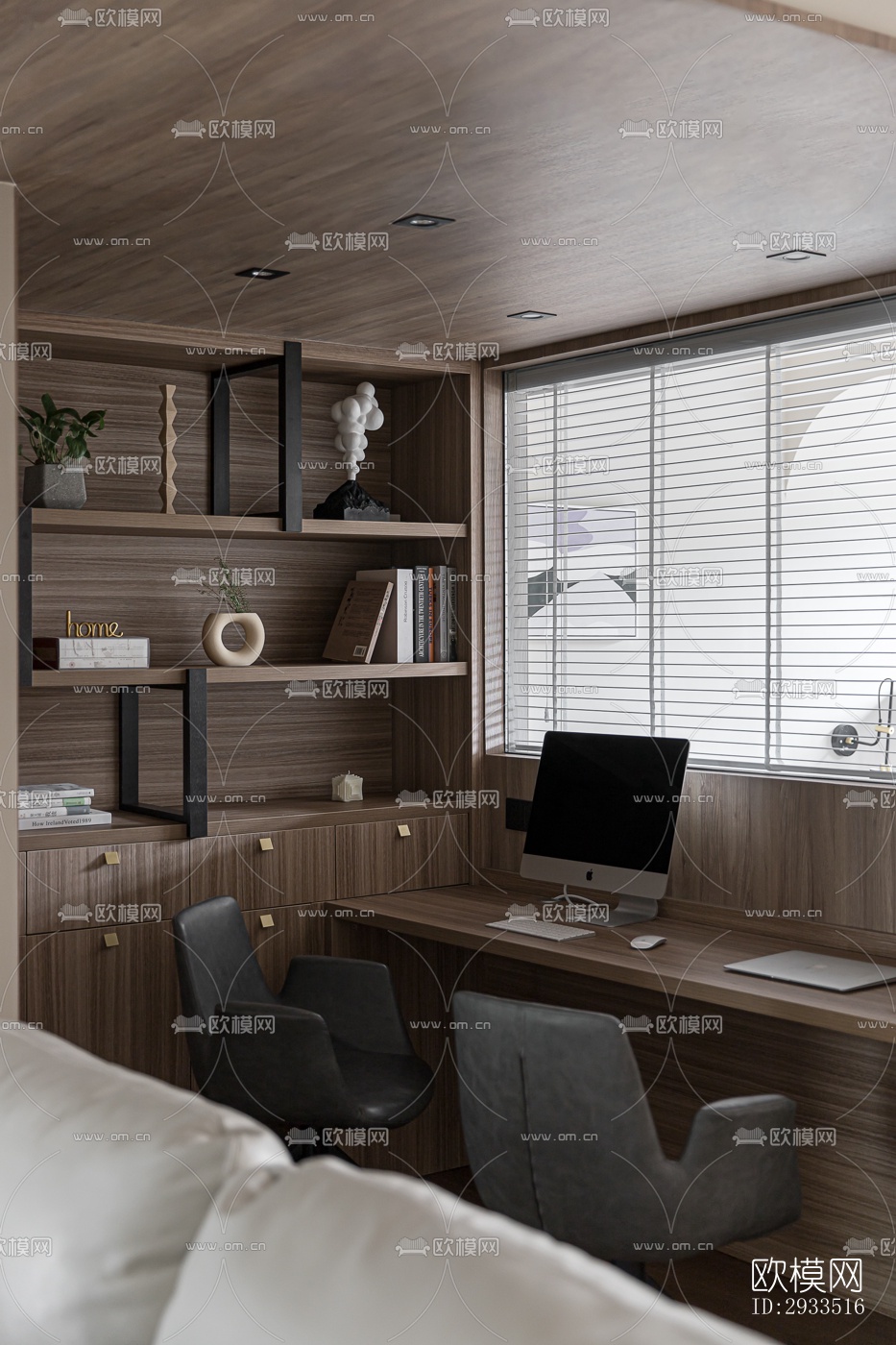 北欧公寓效果图下载（渲染图9）