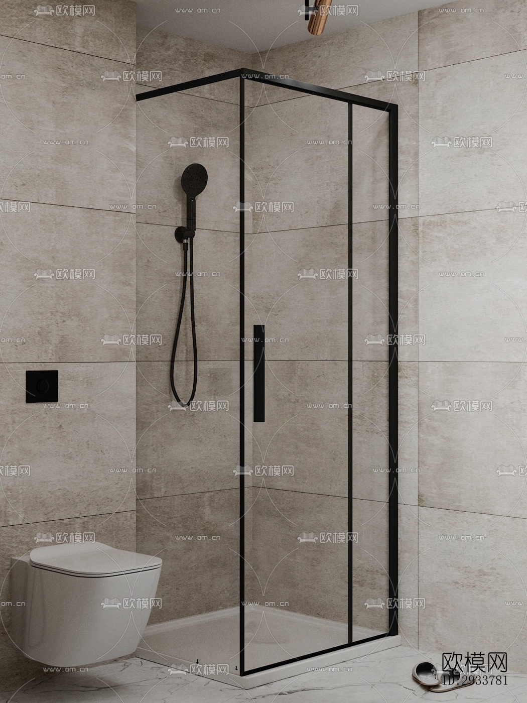 现代公寓效果图下载（渲染图13）