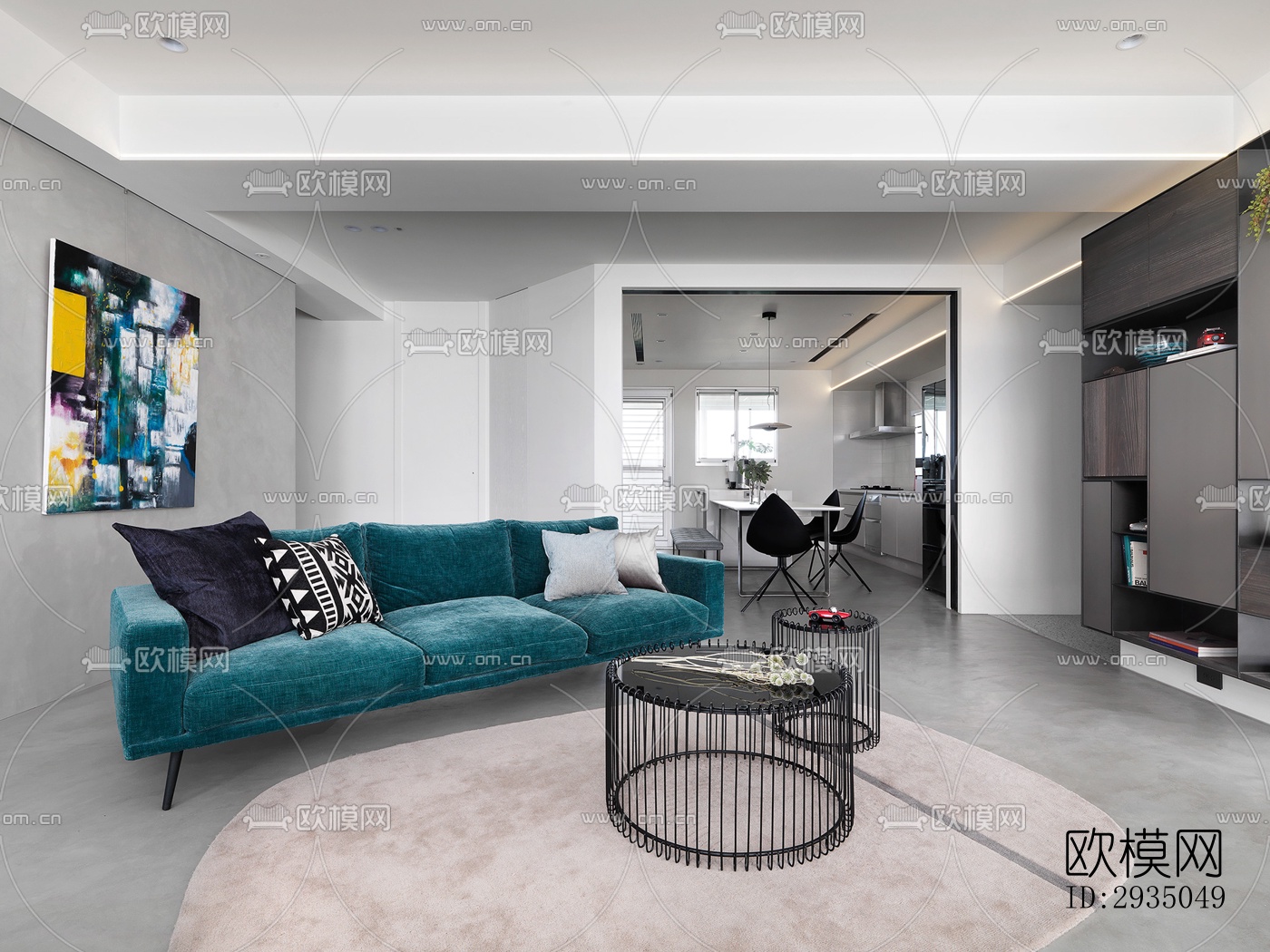 高级灰平层效果图下载（渲染图9）