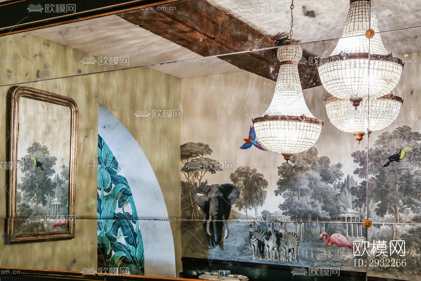 东南亚酒吧效果图下载（渲染图2）