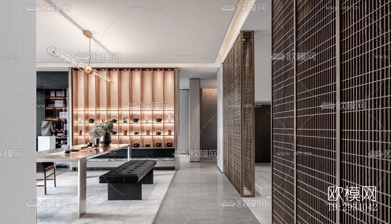 现代别墅效果图下载（渲染图6）