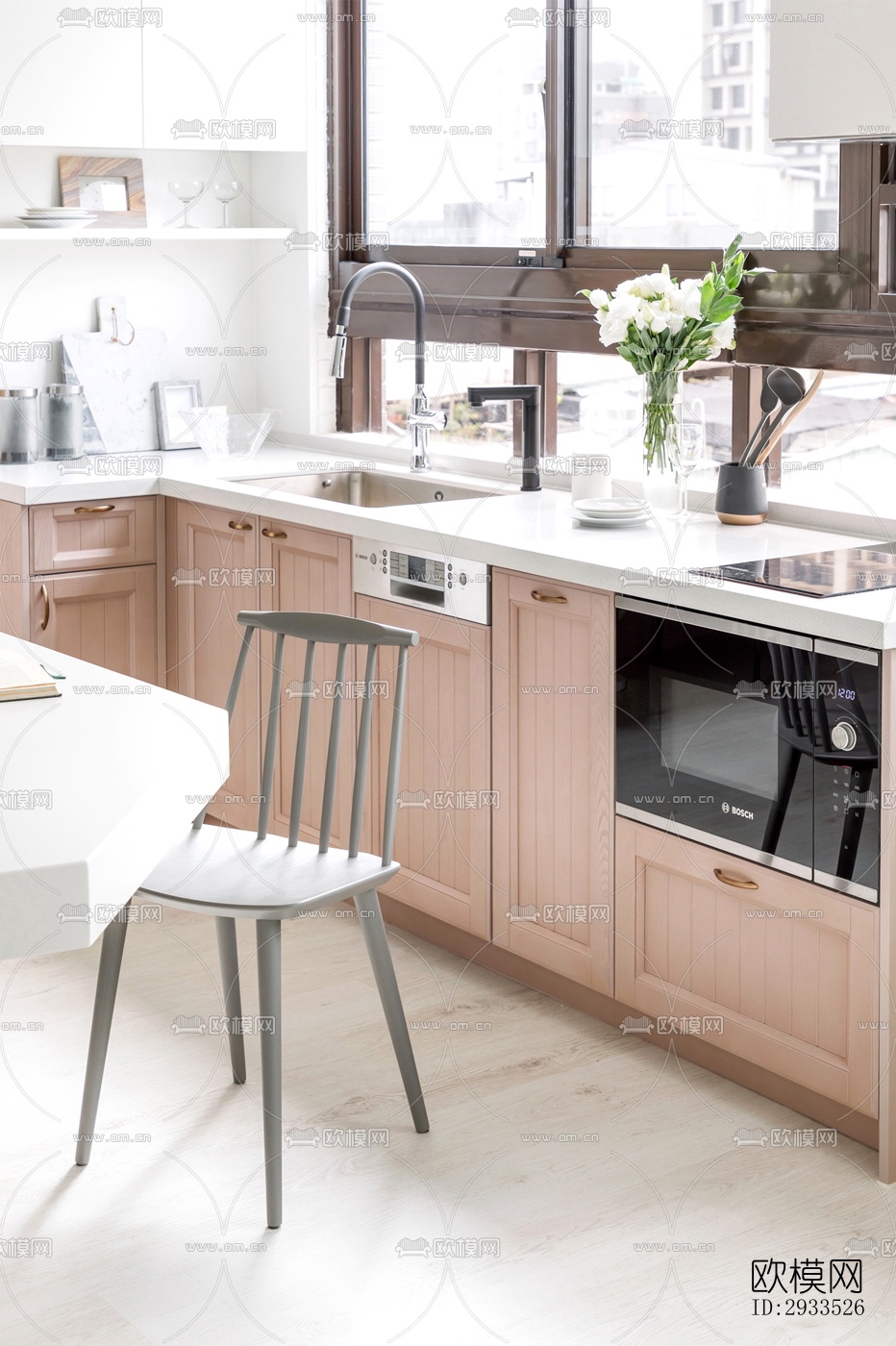 北欧公寓效果图下载（渲染图7）