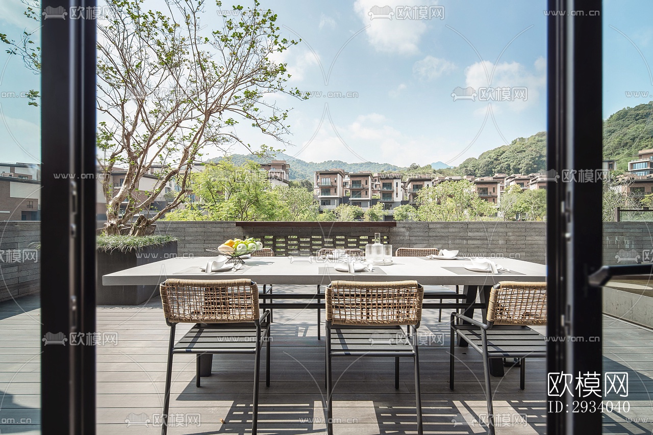 现代别墅效果图下载（渲染图11）