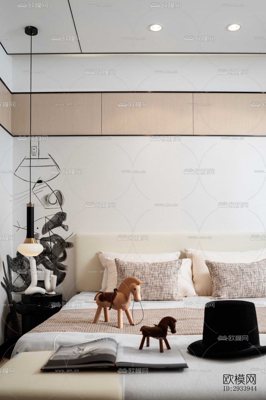 新中式别墅效果图下载（渲染图15）