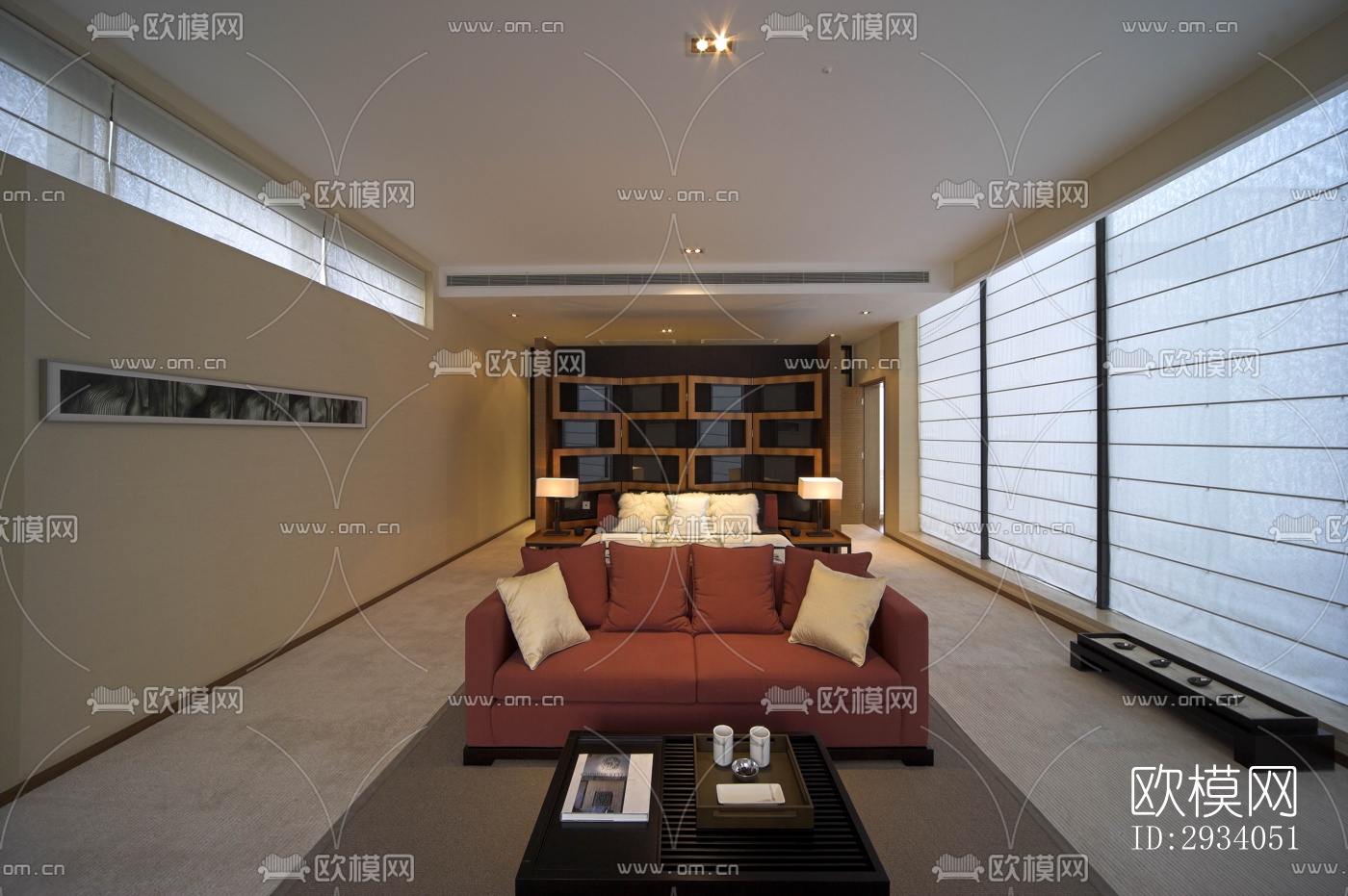 现代别墅效果图下载（渲染图2）