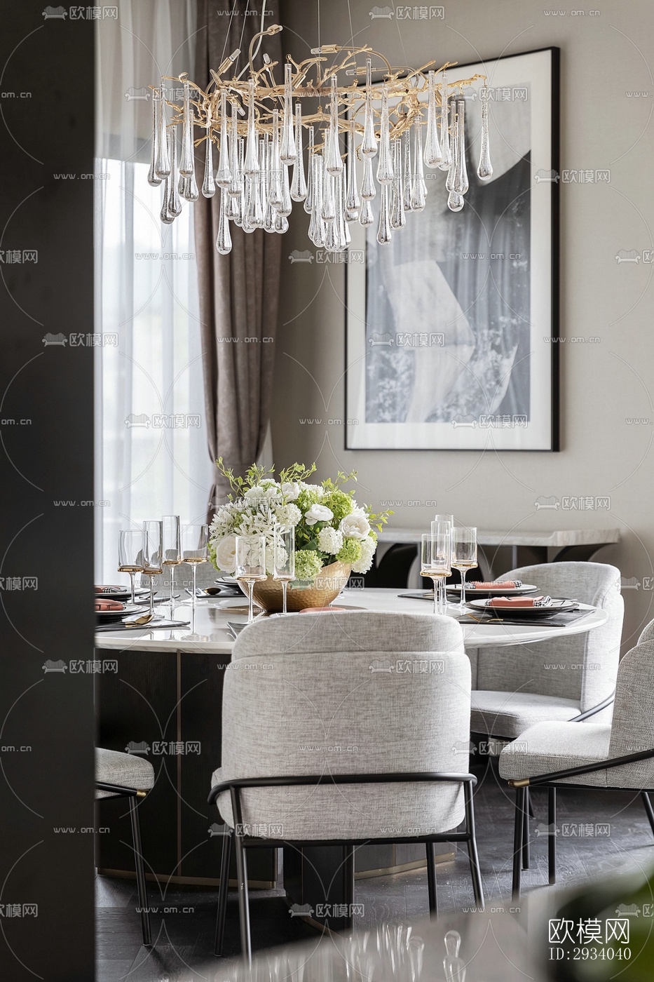 现代别墅效果图下载（渲染图5）