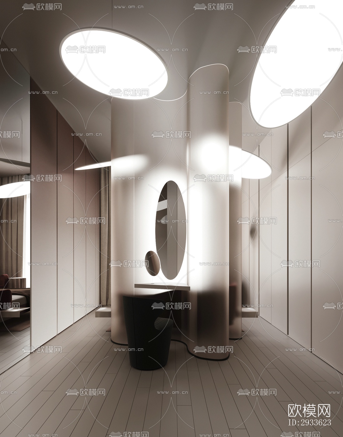 北欧公寓效果图下载（渲染图5）