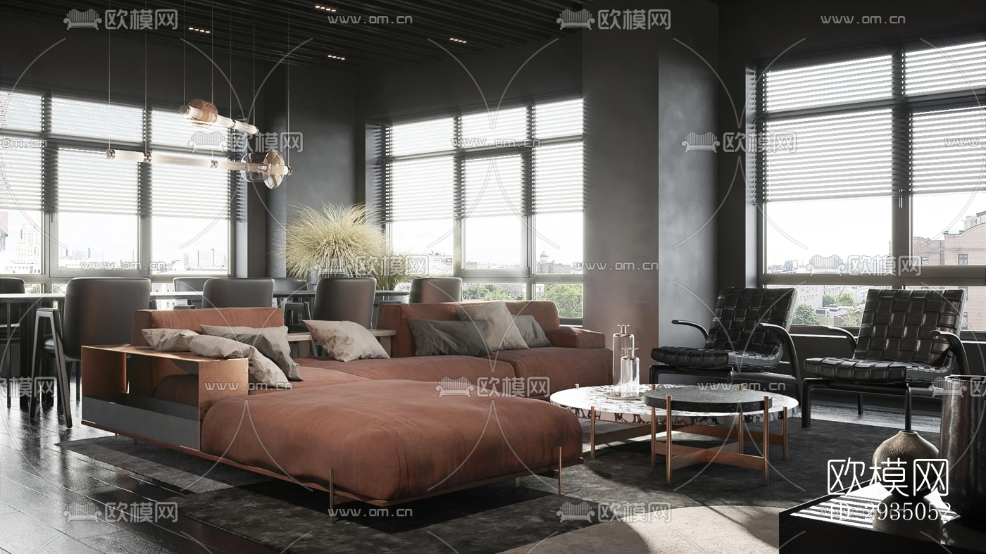 高级灰平层效果图下载（渲染图14）