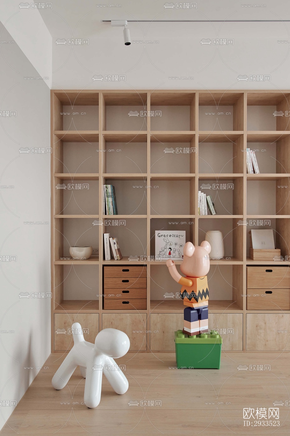 北欧公寓效果图下载（渲染图17）