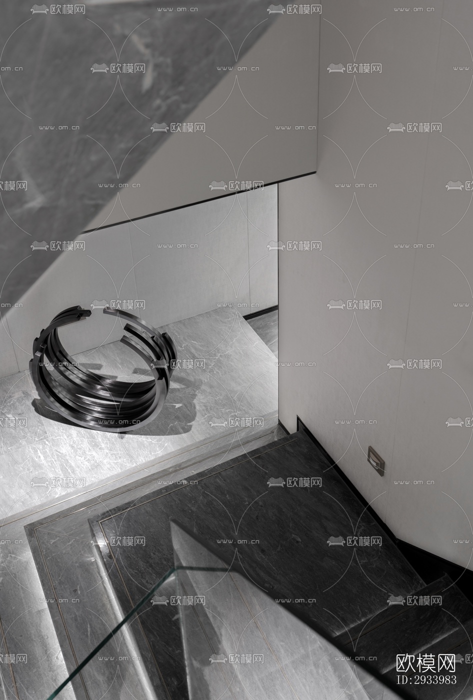 新中式别墅效果图下载（渲染图6）