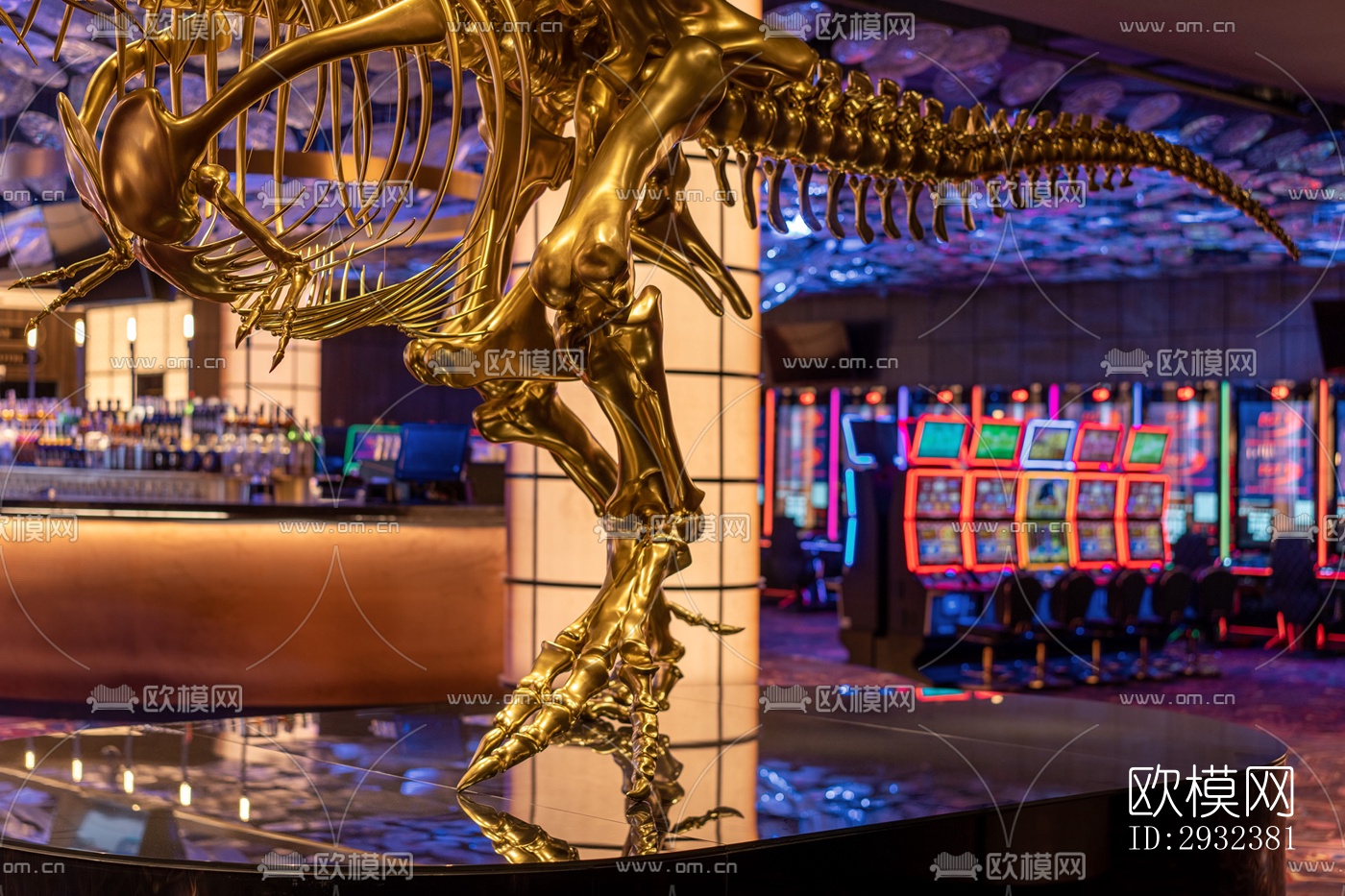 现代酒吧效果图下载（渲染图12）