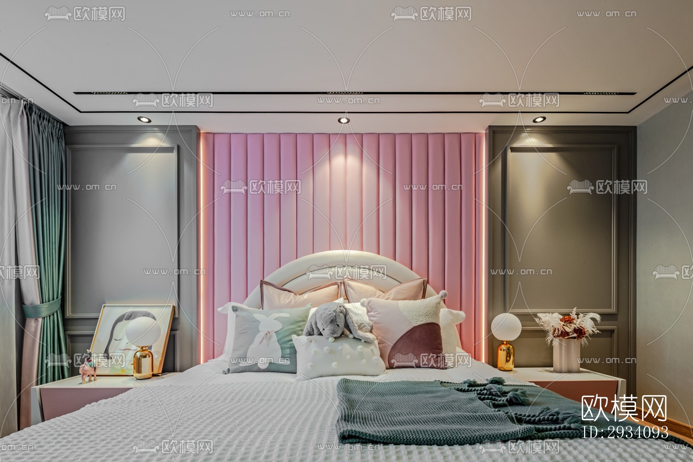 现代别墅效果图下载（渲染图10）