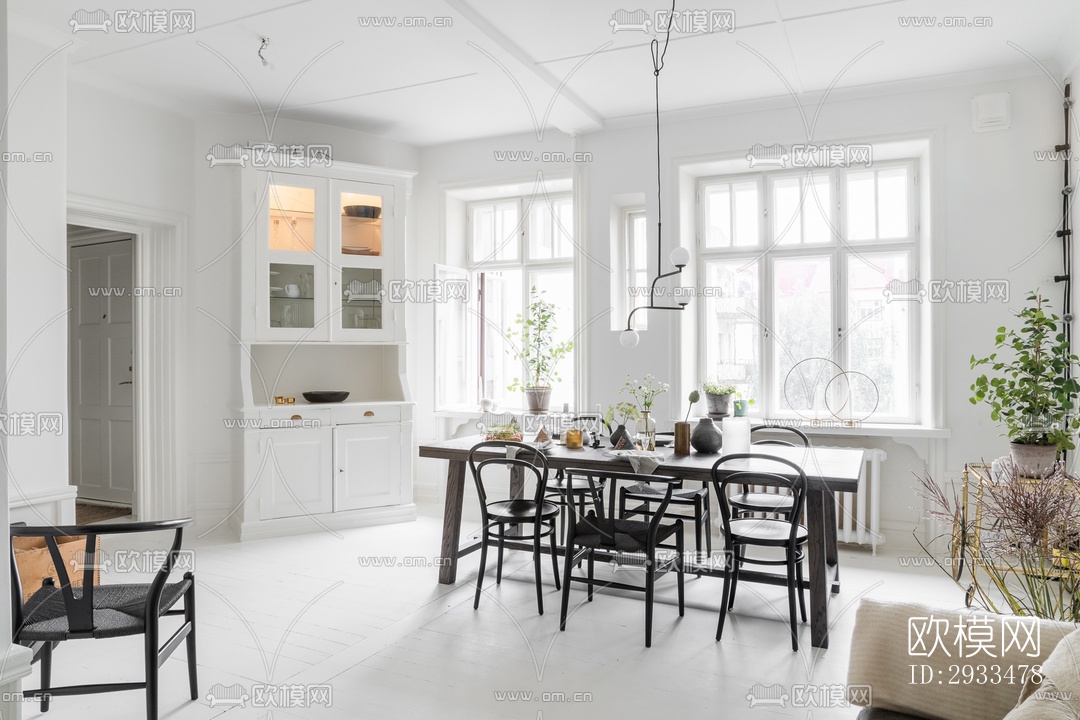 北欧公寓效果图下载（渲染图15）