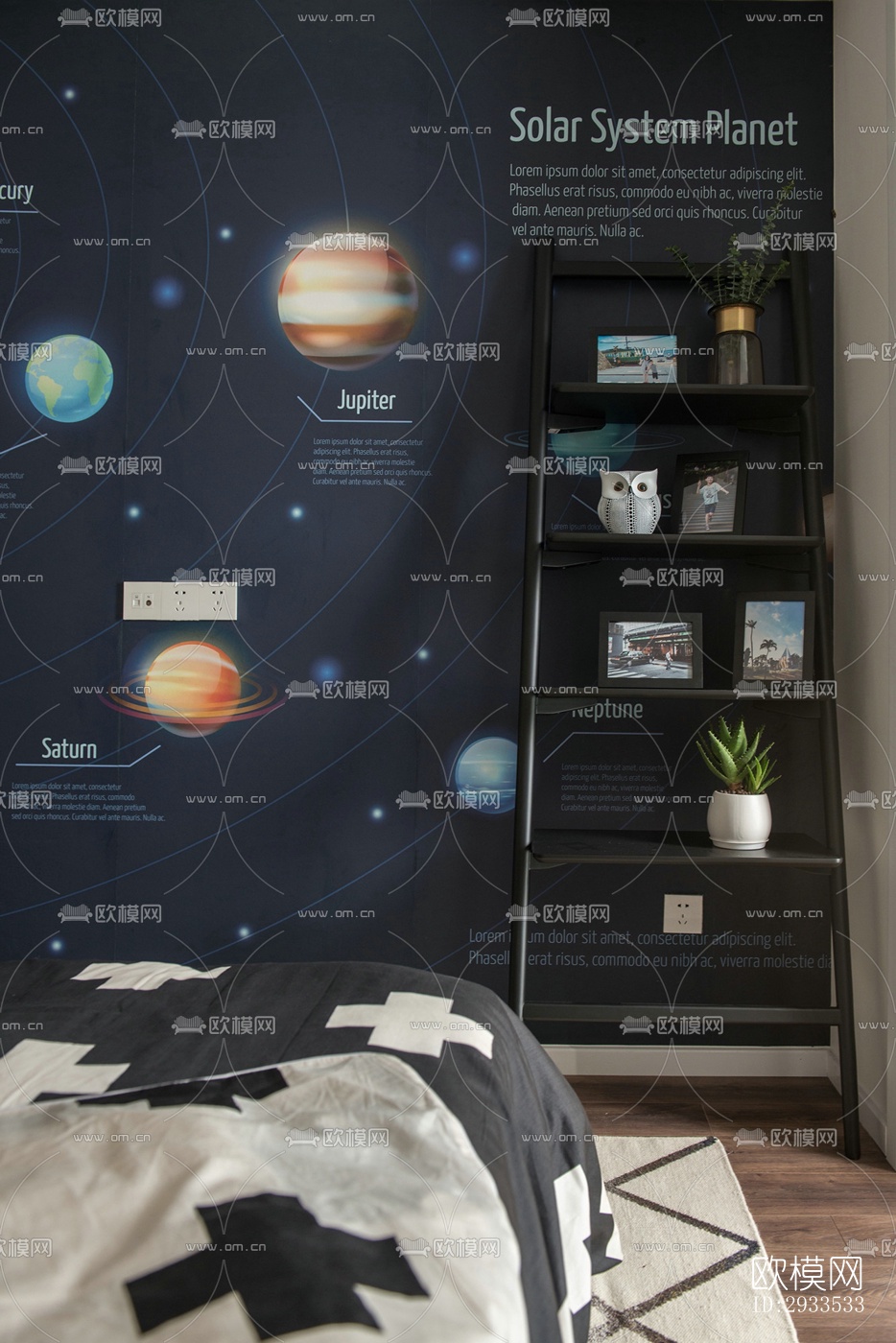 北欧公寓效果图下载（渲染图12）