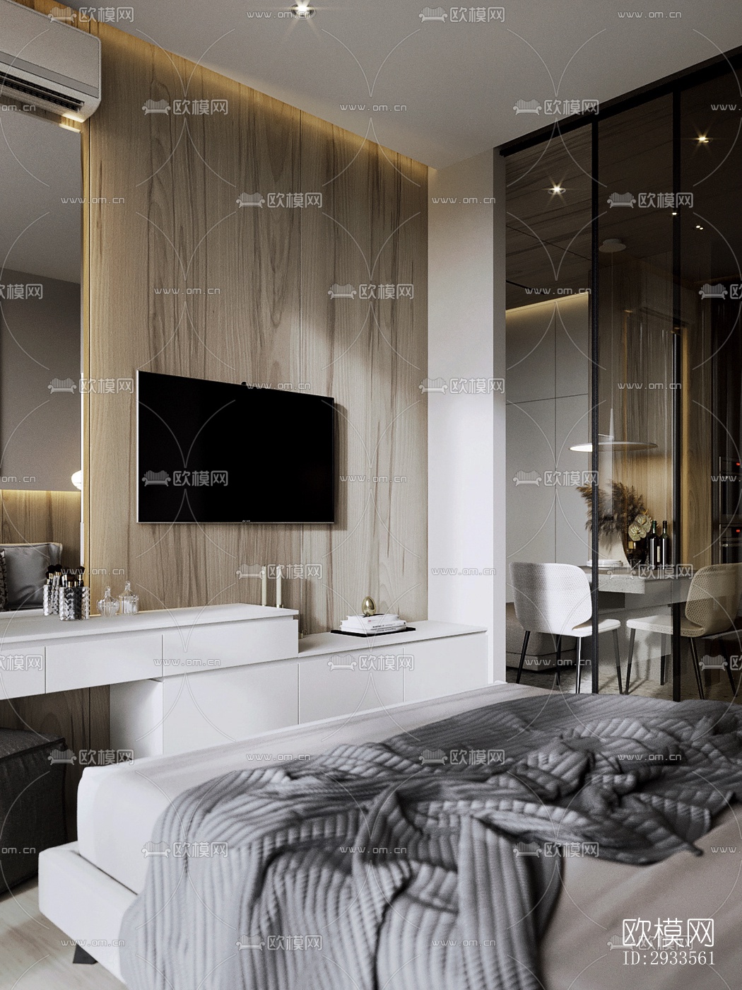 北欧公寓效果图下载（渲染图8）