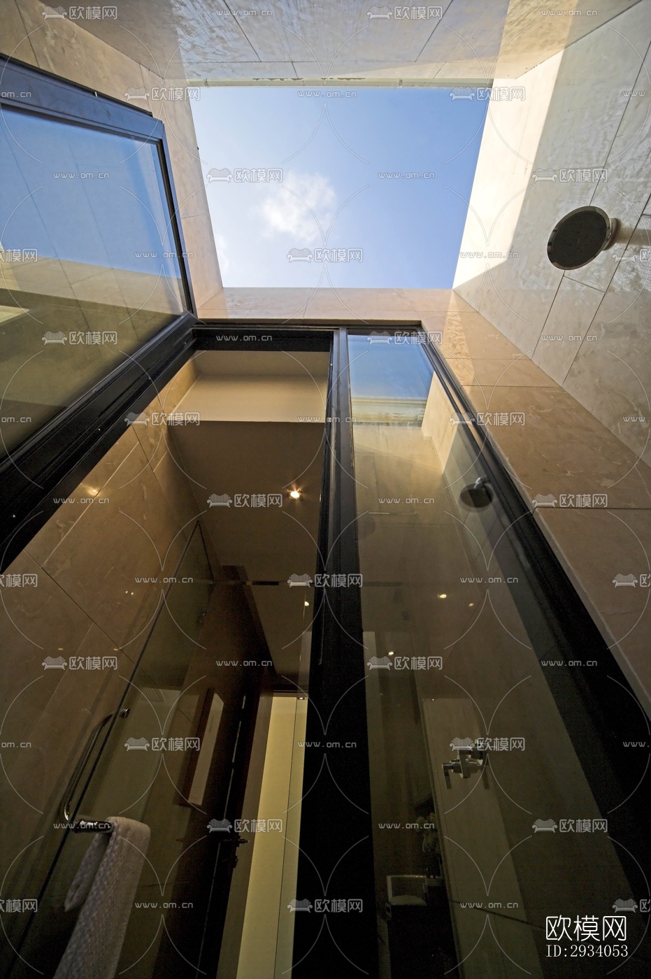 现代别墅效果图下载（渲染图6）