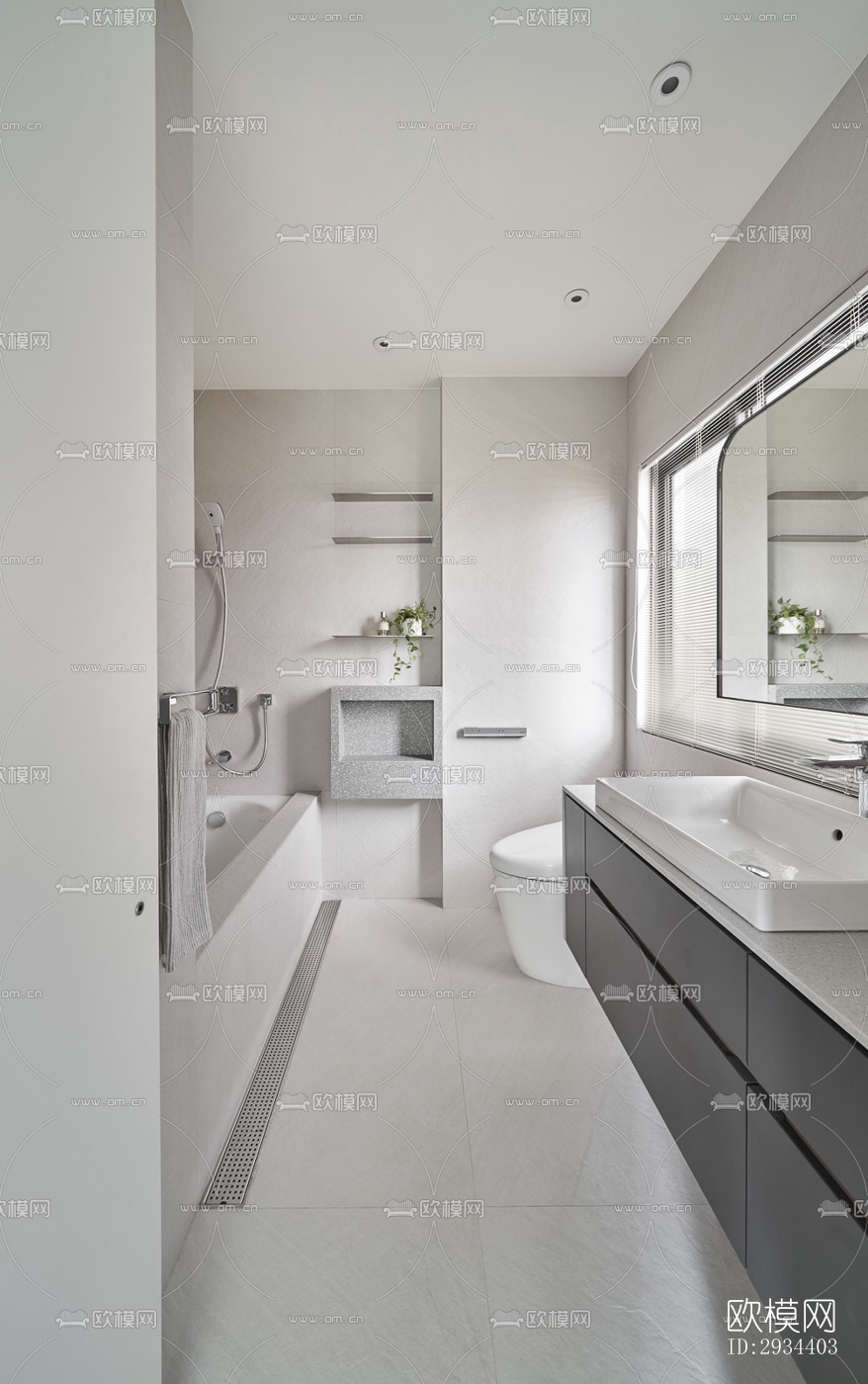 北欧平层效果图下载（渲染图13）