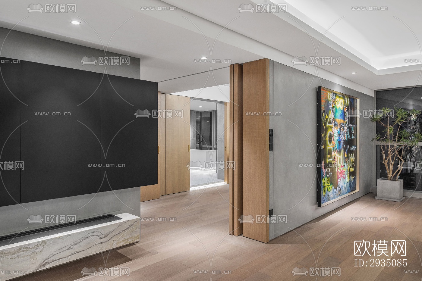 高级灰平层效果图下载（渲染图3）