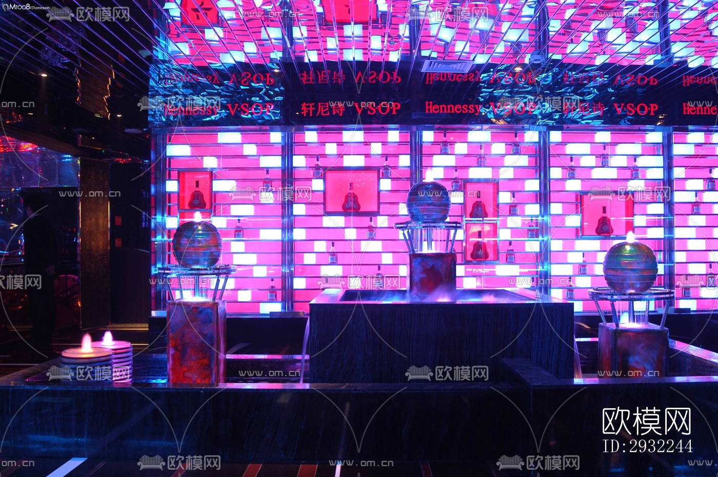 工业风KTV效果图下载（渲染图2）