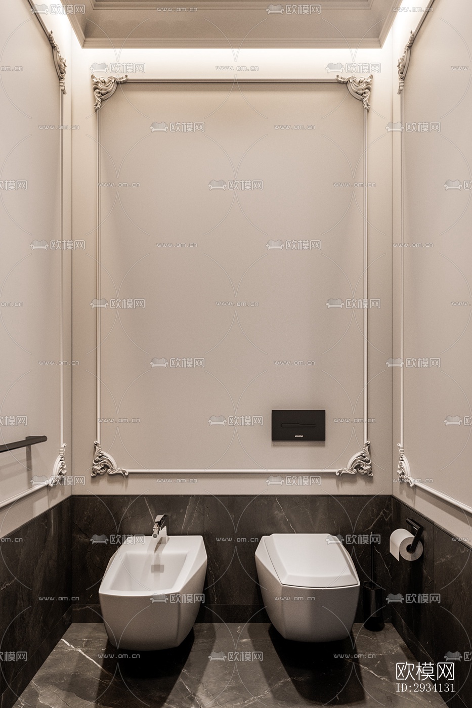 现代别墅效果图下载（渲染图7）